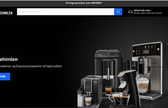 Webshop med salg af alle tiders kaffeprodukter 