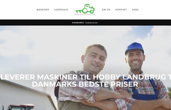 Webshop - netto omsætning ca. 500k  årligt