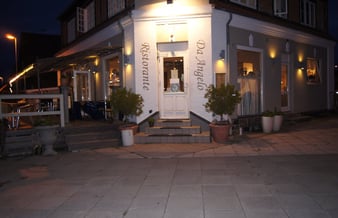 Restaurant med ude servering