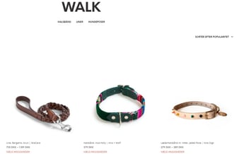 Smuk shop til den stilfulde hundeejer - omsat for 42.260 kr.