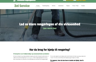 Rengøringsfirma med eget kontor og produkter - Omsætning på 60.000 kr om måneden 