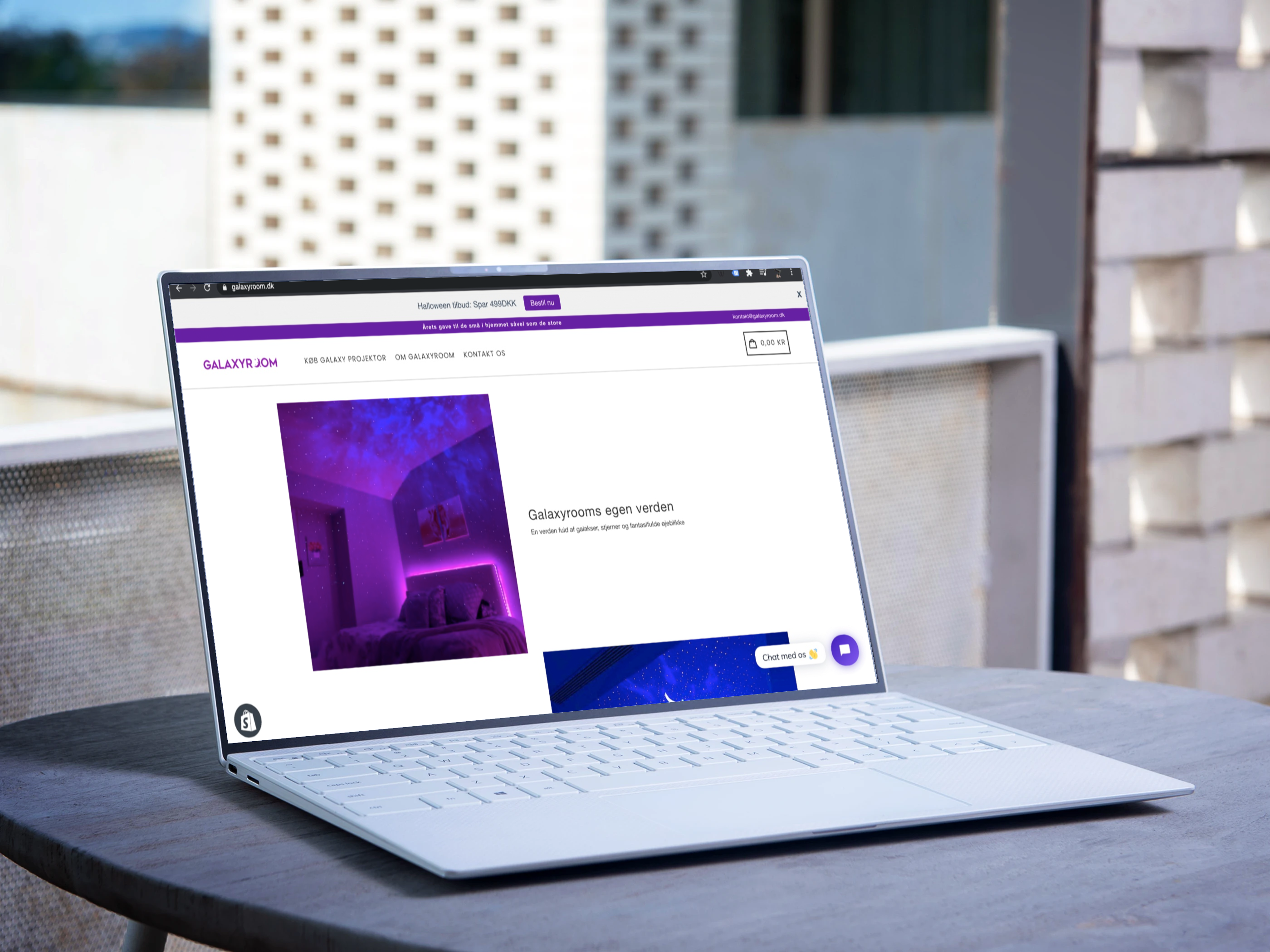 Nystartet aktiv webshop med overskud fra dag 1 sælges