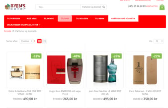 byensgaver.dk - Webshop med salg af div. gave-artikler og legetøj