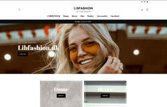 Dropshipping webshop med outlet tøj, sko og accessories
