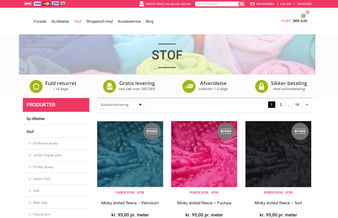 Webshop i vækst med topplacering i Google