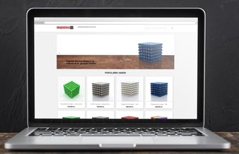 Magnetica.dk -  Niche webshop med salg af magnet legetøj - Omsat for ca 10.500kr. siden December