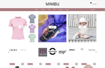 Veletableret webshop med tøj og sko til kvinder og børn sælges. - Omsætter for 114.000,- kr. pr. måned.