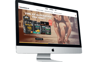 Webshop med kosttilskud - Salg af unik mærke i Danmark - Wordpress