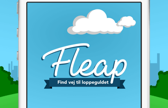 Fleap App - Sjov og bæredygtig app til loppemarkeder og genbrugsbutikker - mere end 14.000 downloads.