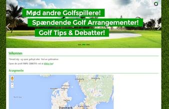Hjemmeside med potentiale 