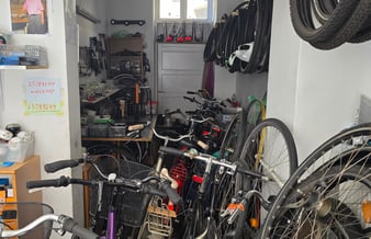 Cykelbutik sælges på Amager