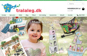 Aktiv webshop med 11 år på bagen - Omsætning mellem 160.000 kr. og 410.000 kr. om året.