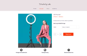 Webshop med stort potentiale og fængende domænenavn
