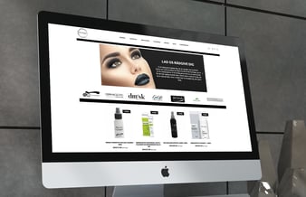 Hudpleje webshop med kliniske produkter - Varelager 70.000 kr. 