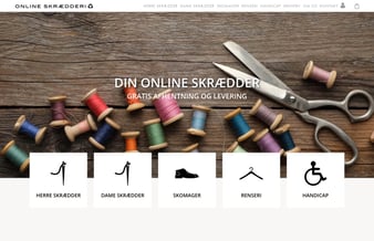 Onlineskrædderi.dk - Helt ubesværet at få lavet en skrædder-, skomager- eller renseri opgave.