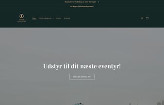 Dropshipping webshop i outdoor branchen