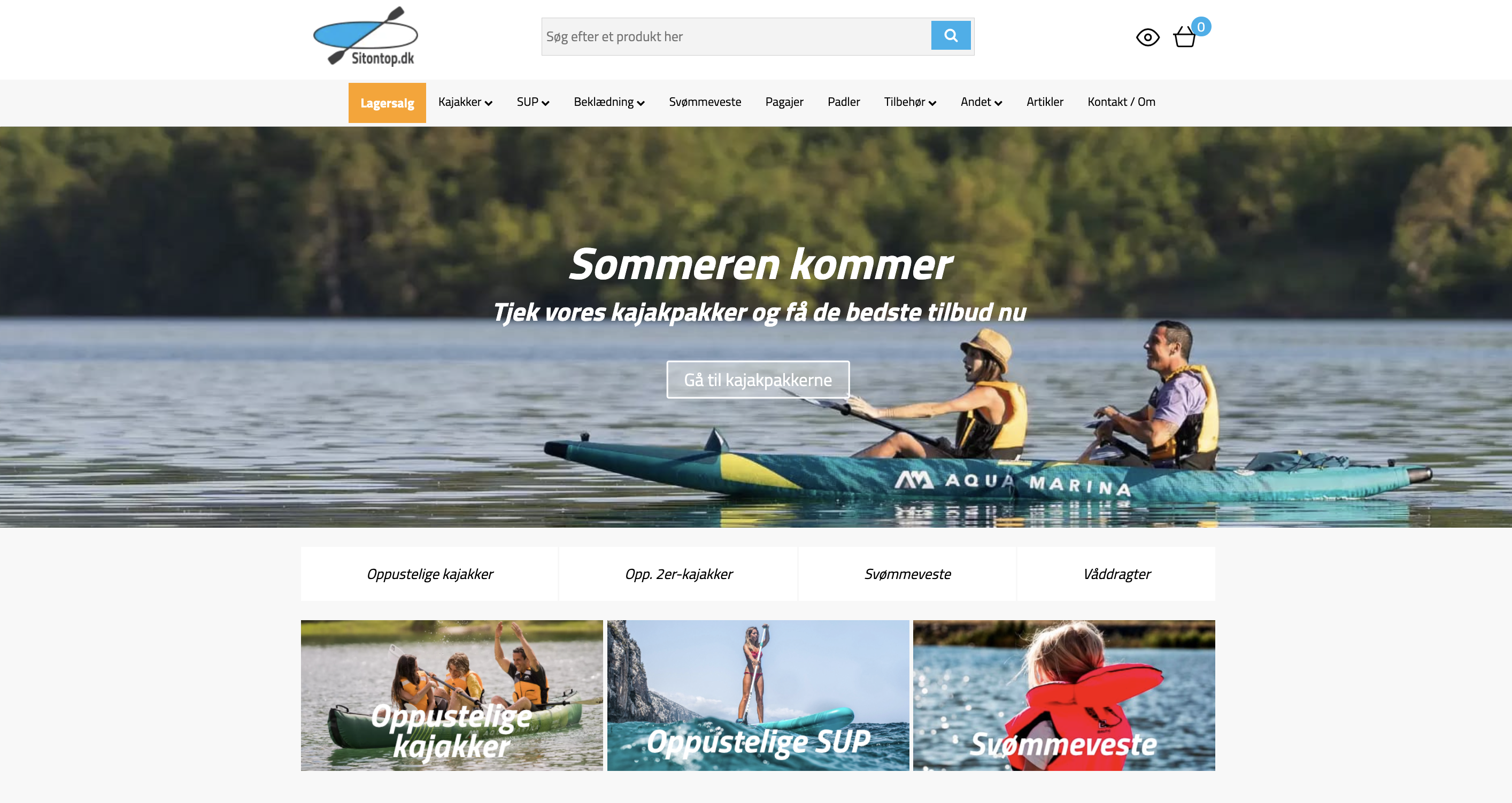 Europæisk webshop kæde med tusindvis af tilfredse kunder. Populære og attraktive outdoor produkter.