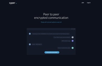 SaaS krypteret chatsystem 