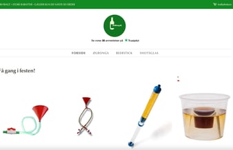 Drukspil webshop - regnskabsåret 19/20 en omsætning på 15.998 kr. 