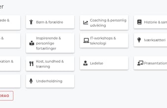 Skalerbar platform B2B / B2C (pt. for foredragsholdere)