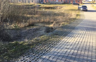 Byggegrund i Odense med 1 hus og ret til 10 mere