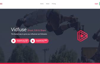 NEDSAT - Vidfuse.com SAAS product med IOS Og Android App