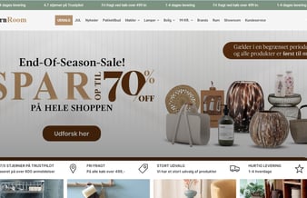 En velkørende Webshop med salg af boliginteriør og med stort potentiale til yderligere vækst