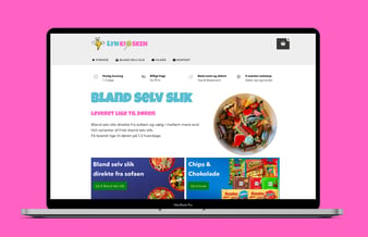 Webshop - Online slikbutik med stort vækstpotentiale - Omsætning på de første 3 måneder er over 50.000 kr. 