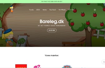 Bareleg.dk | 100% Køreklar dropshipping webshop med Legetøj