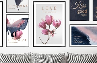 Plakatwebshop med hjemmetrykkeri - NY PRIS