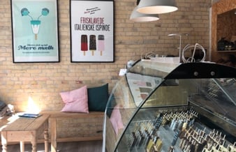 OLUFs is tre veldrevne og unikke isbutikker til salg - Finansiering tilbydes