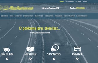 Transport firma i rivende udvikling