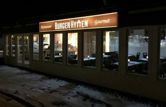 Burger hytten - Ægte amerikansk diner - Lige ved Køge bugt - Daglig Oms: 12.000,- kr. - Til afståelse