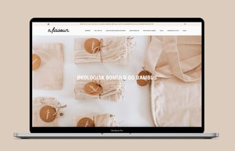 Dansk brand/webshop med bæredygtige produkter til salg - har i alt omsat for 380.000 kr. 