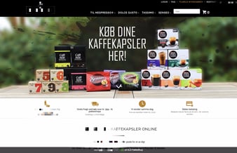 Kaffe webshop