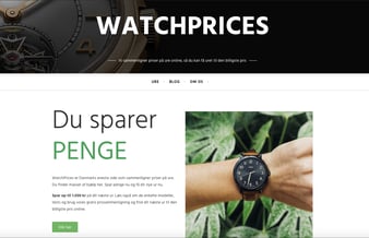 Billig affiliate website til salg