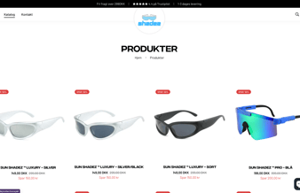 Webshop med omsæting 