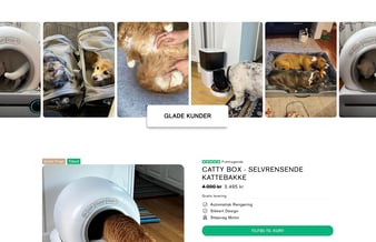 PetyGo.dk - Kæledyrs webshop med 110.000 kr. i omsætning.