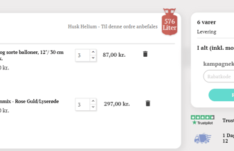 Webshop med stort vækstpotentiale