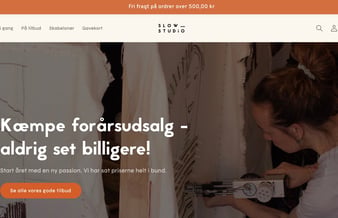 Succesfuld webshop med stort community i vækst