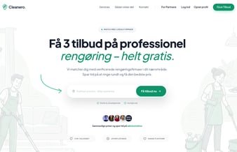  Cleanero.dk - SaaS Lead-platform med AI, CRM & Credit-system
