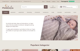 Minilulu Webshop med Privat Label babyudstyr 