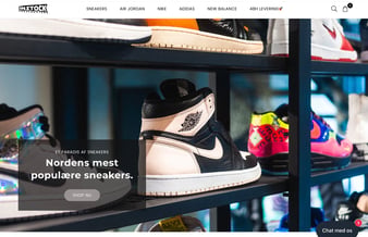 Salg af super populær sneaker virksomhed med salg i Danmark & Sverige!