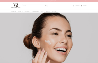 Dropshipping kosmetik & hudpleje webshop sælges