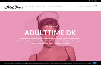 Adulttime.dk - Dropshipping webshop med voksenlegetøj sælges!