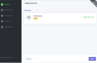 Køreklar SaaS Bookingportal