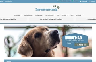 Dyrenesnetsalg.dk - Dyreartikler og foder til dyr - Omsætning for 2022: 656.876 kr. inkl moms.