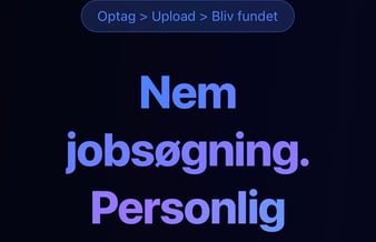 København: Bliv medejer af Kandidate, videojobplatform i HR-tech