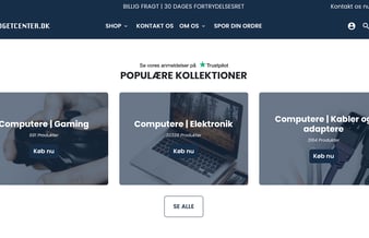 Gadgetcenter.dk - Dropshipping webshop med + 1000 produkter