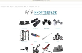 InnoFitness.dk - Veletableret fitness shop 